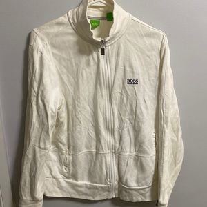 Hugo boss white jacket